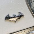 3D Metal Bat Auto Car Logo Cartoon Sticker Metal Badge Emblem Tail Decal Motorcycle Car Styling Decoration.