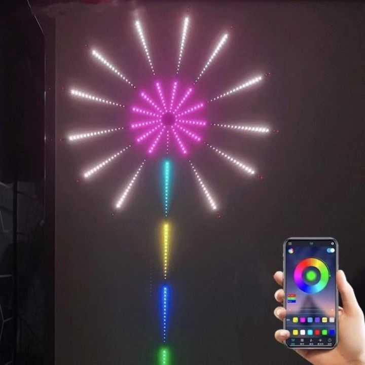 Smart RGB LED Strip Light Color Changing Bluetooth Control Light Strip USB 5V Light 