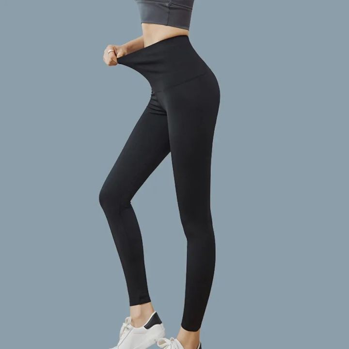Ladies'%20Gym%20Wear%20Yoga%20Pants%20Leggings%20High%20Waist%20Tummy%20Control%20Slimming%20Sweat%20Wicking%20Quick%20Dry%20Comfortable%20Fit%20-%20Image%203