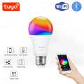 Bluetooth/WiFi LED Light Bulb E27 15W 20W 110V 220V RGB RGBCW Dimmable Led Bulbs Led Lamp For Alexa Home Tuya Smart Life.