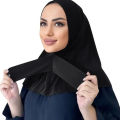Modal Bonnet Hijab Sport Scarf for Woman Elastic Adjustable with Tie-Back for Stylish All-Day Comfort  Durability Instant Hijabs. 