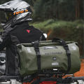 Waterproof Motorcycle Tail Bag Travel Outdoor Dry Luggage Roll Pack Bag 40/66 Motorbike Luggage Backpack Motorcycle Seat Bag.