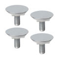 4 Pieces Kitchen Faucet Hole Cover Sealing Sink Tap Hole Plate Blanking Plug for Bathroom Restroom Bathtub Kitchen Hotel.