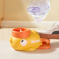 Air Rocket Launcher for KidsDuck Outdoor Fun Game, Funny Flying Disc Soaring with Flying Saucer, Foot Jump Games, Toys . 