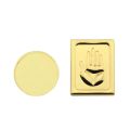 Anime JoJos Bizarre Adventure Brooch Kujo Jotaro Hat Metal Badge Pin For Women Men Cosplay Accessory. 
