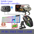5 In 1 Combo Rgb Gaming Keyboard And Mouse Wireless Bluetooth For PC Smartphone PUBG Mobile Game Accessories No Ratings with mobile stan free.