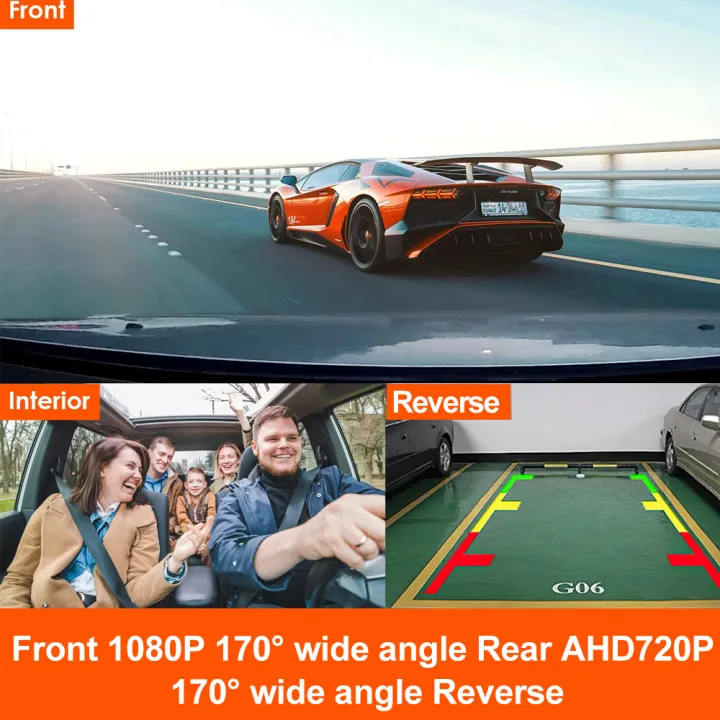 Universal%2010.26"%20Car%20Intelligent%204K%20360%C2%B0%20Rotatio%20Car%20DVR%20Dash%20Cam%20Wireless%20CarPlay%20&%20Android%20Auto%20Bluetooth%20WIFI%20Rear%20Reversing%20-%20Image%202