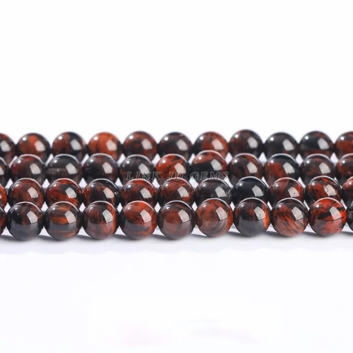 4%206%208%2010mm%20Natural%20Stone%20Black%20Obsidian%20Bead%20Polished%20Round%20Loose%20Spacer%20Bead%20For%20Jewelry%20Making%20Diy%20Necklace%20Bracelet%20Accessory%20-%20Image%207