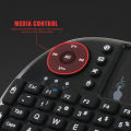 i8 Mini Wireless Keyboard 2.4G Handheld Touch Classic Black French Spanish Russian Air Mouse Game Keyboard for Android TV Box PC. 