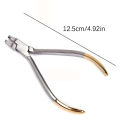 Dental Free Hook Clamp Forceps Free Hook Clamp Forceps Crimpable Hook Placement Stainless Steel Orthodontic Pliers Instrument De.