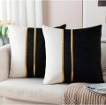 Luxury Velvet Cushion Cover for Sofa, Bed, or Chair, 1 Piece, Multiple Colors. 