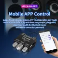 YS-E100L Stereo Audio Amplifier 2.1 Channel Bluetooth-Compatible 5.1 Wireless Audio Amplifier 50WX2 Subwoofer AMP APP Control. 