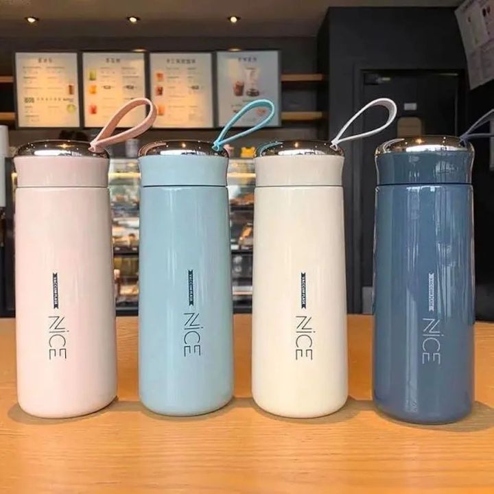 HOT DEAL NO1.Vaccume Flask Glass Water Bottle/Hot And Cold Thermoware Water Bottle For School/College/Office (400Ml), Multicoloronly 499