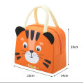 Lunch Bag Cartoon Animal Stereo 3D Storage Bags For Children Outdoor Picnic Lunch Box Hangbag Insulation Waterproof Kids Tote. 