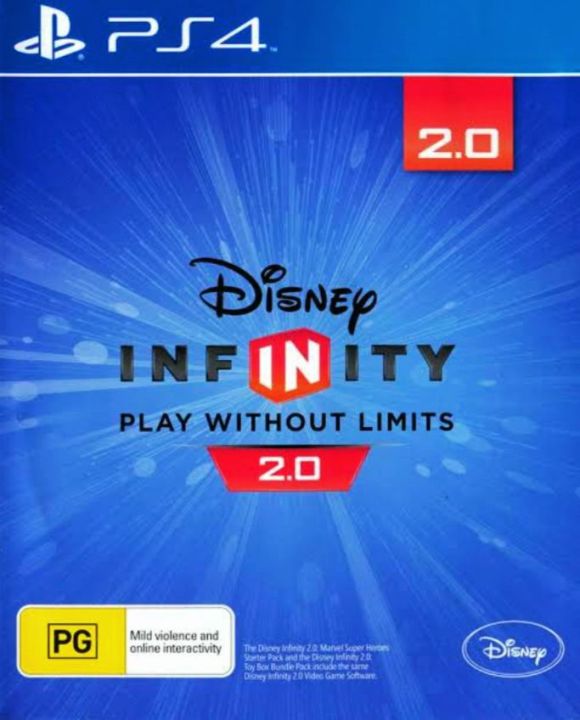 Disney Infinity 2.0: Play Without Limits - PlayStation 4 / PS4 Game DVD (Used)