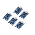 5 x Type C TP4056 TP-4056 TP 4056 5V 1A Micro USB With Current Protection Charger Circuit Module Li-Ion Lithium Lipo 18650 AA AA Battery Charging Circuit Board Adapters. 