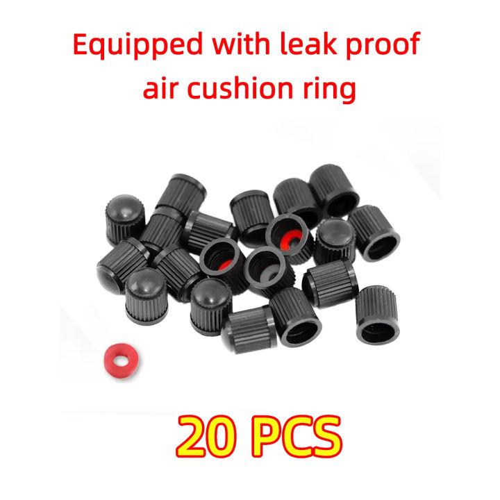 YONGRUN%2010/20/50/100PCS%20%20Black%20Tire%20Valve%20Cap%20Set:%20Suitable%20For%20Automobiles%20Suv%20Durable%20Multifunctional%20Bicycles%20And%20Motorcycle%20-%20Image%207