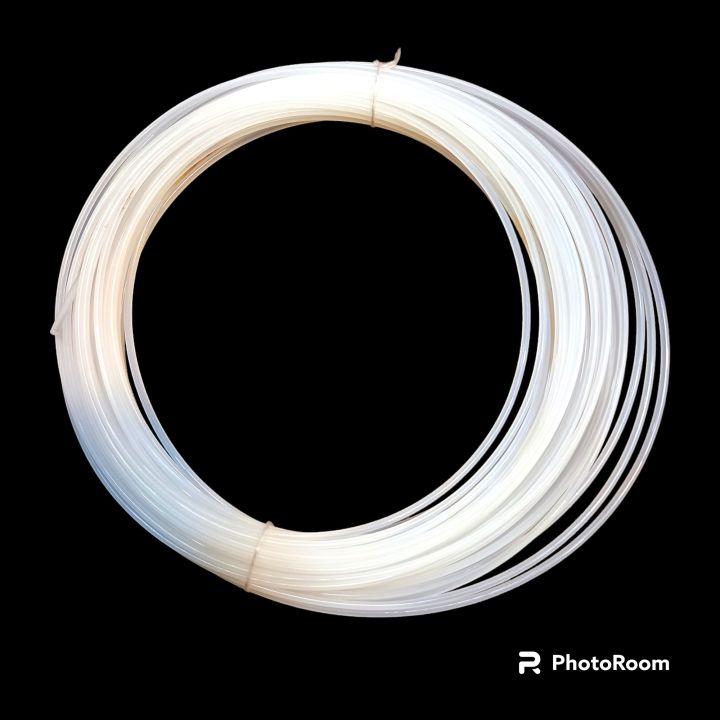 plastic wire 2mm, single crystal white wire , for diy craft making projects