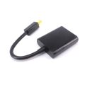 Digital SPDIF Optical Fiber Audio 1 to 2 Splitter Adapter Toslink Splitter SPDIF Optical Cable Hub 1 Input 2 Output for DVD. 