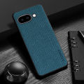 Case for Google Pixel 9A Design Simple, Lightweight, Durable Leather wood grain cover for Google Pixel 9a. 