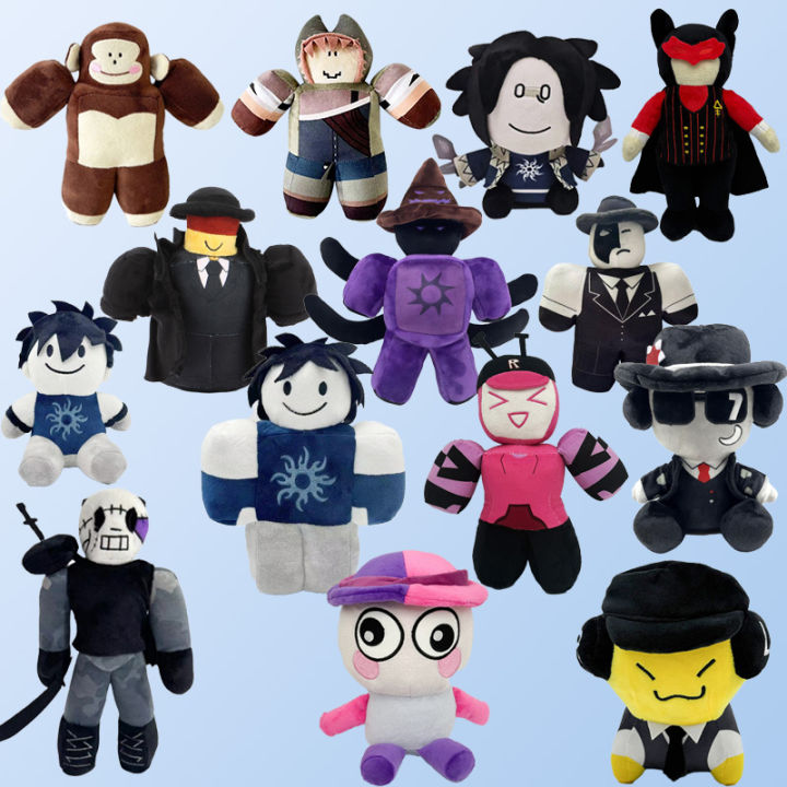 Hot Game Forsaken Azure Plush Toy Cartoon Movie Peripheral Plushie Game Enthusiast Children's For Fans