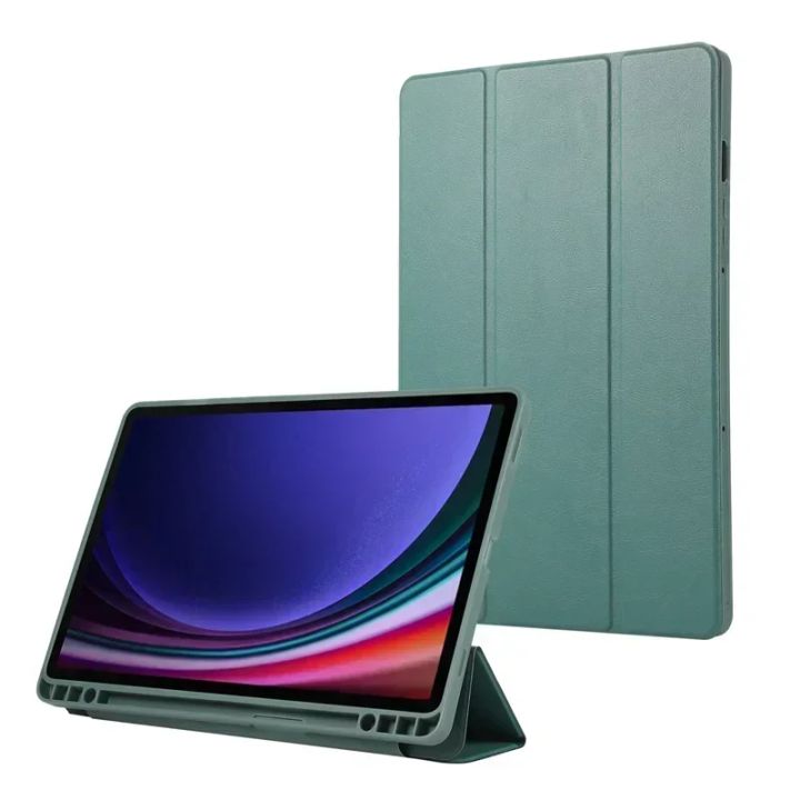 Funda For Samsung Tab S10 Lite Case 10.9'' Folding Soft Back Stand Tablet Cover For Galaxy Tab S10 Lite Case with Pencil Holder