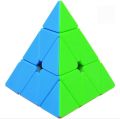 Pyramid Cube 3x3 High Speed Magic Triangle Pyraminx Puzzle Cube. 