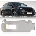 For Mazda CX-9 Car Sun Visor Left Driver Side  Sport 3.7L 2010 2011 2012 2013 2014 2015 TDY1-69-320. 
