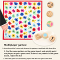 Math Thinking Board Games Kids Toys Montessori Arithmetic Educational Shape Matching Social Games Parent-child Interactive Games. 