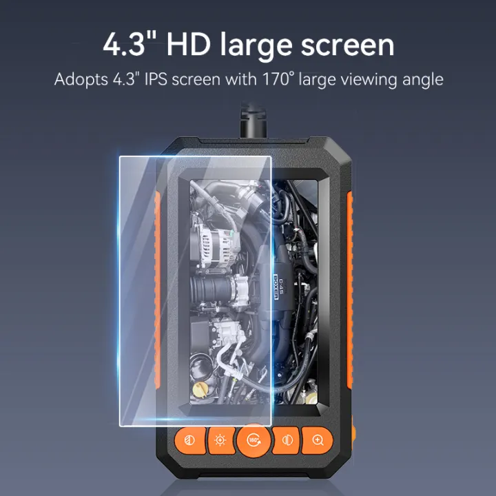 KERUI%20Industrial%20Endoscope%20Camera%204.3%20"Single%20Dual%20Lens%20HD%201080P%20Car%20Inspection%20Borescope%20IP67%20Waterproof%20Sewer%20Camera%20With%20LED%20-%20Image%203