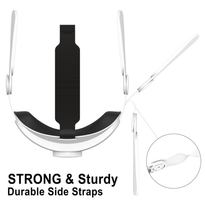 HUNDAI%20Design%20For%20Meta%20Quest%202/Oculus%20Quest%202%20Elite%20Strap%20Adjustable%20Head%20Strap%20-%20Image%206