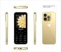 Tensile T23 Touch Button Phone with 1 years official warranty.