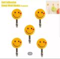 Stick hook - Emoji hooks - smiley faces - multi purpose hooks. 