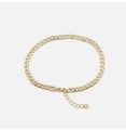 Golden Chain Bracelet Sets for Women Girls  Dainty Link Paperclip Choker Bracelet Stack Gold Small Ball Beads Bracelets Adjustable Layered Metal Link Bracelet. 