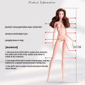Pink Skin Gold Hair 32cm Supermodel Doll 1/6 BJD Doll High-quality Girl Dress-up DIY Toys Cute Figure Collector Birthday . 
