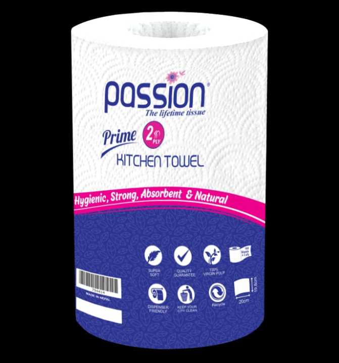 Passion%20Prime%202%20Ply%20Kitchen%20Towel%20Roll%20100%20Sheets%20-%201%20Roll%20Pack%20-%20Image%203