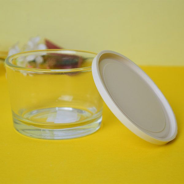 Mini Glass Food Storage Containers, Small Glass Jars with BPA-Free Locking Lids, Food containers, Airtight, Freezer, Microwave, Oven & Dishwasher Friendly 190 ML (Price for 1 piece)