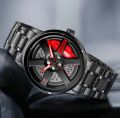 Skmei 1787 Rotation Wheel Stainless Steel Watch For Men. 