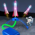 Foot Pump Rocket Launcher Toy, Outdoor Air Powered Stomp Rocket for Boys Girls, Fun Garden Backyard Sport Game,  for 14+. 