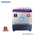 SAMSUNG 7 Kg Semi-Automatic Top Load Washing Machine With Double Storm Pulsator & Air Turbo Dry WT70C3200LL/TL. 
