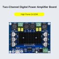 XH-M543 TPA3116D2 2*120W Dual Channel Digital Stereo Audio Power Amplifier Board High Power DIY 240W Amplificador Sound Board. 