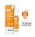 The Derma Co C-Cinamide Sunscreen SPF 50 Aqua Gel, with Vitamin C & Niacinamide 50g. 