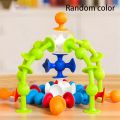 Suction Cup Building Blocks Soft Throw Set for Kids A Fun Parent Child Interactive Game Educational Construction Toys.