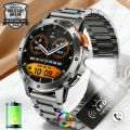 2026 Smart Watch 1.53 Inch Color Screen Sport LED Flashlight Heart Rate Waterproof Fitness Tracker Bluetooth Call Smartwatch Men.