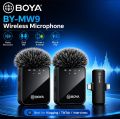 The BOYA BY-MW9 Original Dual Wireless Microphone is a professional wireless audio solution designed for content creators, vloggers, interviewers, and live streamers. 