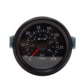 Universal Racing Gauge 2" 52mm Mechanical Barometer 0-10 Bar/0-150PSI Air Pressure 12V Press Gauge Car Meter with 1/8 NPT. 