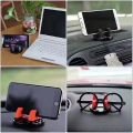 360° Rotatable Mobile Phone Holder Car Bracket Non-Slip Navigation Car Mount Stand Support in Car Universal for All Phones.