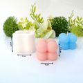 Bubble candle mold, ball candle mold, Candle Mold for Pouring , Silicone Bubble Candle Candle Mold Candles Yourself Make Square Candle .... 