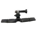 Full Face Helmet Chin Mount Holder for Hero 11 10 9 8 7 DJI Insta360 Camera Strap Flodable Front Chin Mount Accessory.