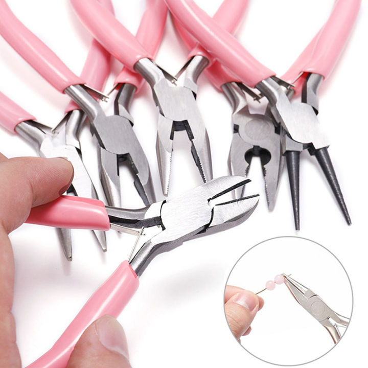 Mini%20Pliers%20Diagonal%20Round%20Bent%20Needle%20Nose%20Handcraft%20Beading%20Insulated%20Cutter%20Pliers%20For%20Jewelry%20Making%20Tools%20-%20Image%202